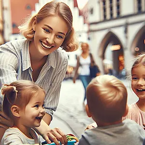 Bild einer Nanny in München